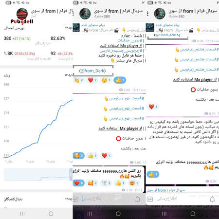 خرید اکانت خرید و فروش پیج اینستاگرام و کانال تلگرام | شبکه‌های اجتماعی | پابجی سل