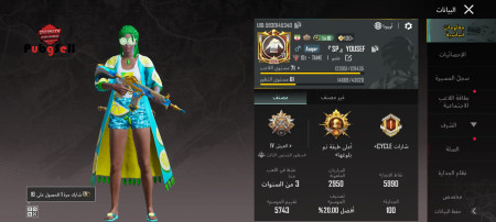 خرید و فروش اکانت پابجی موبایل