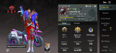 خرید و فروش اکانت پابجی موبایل